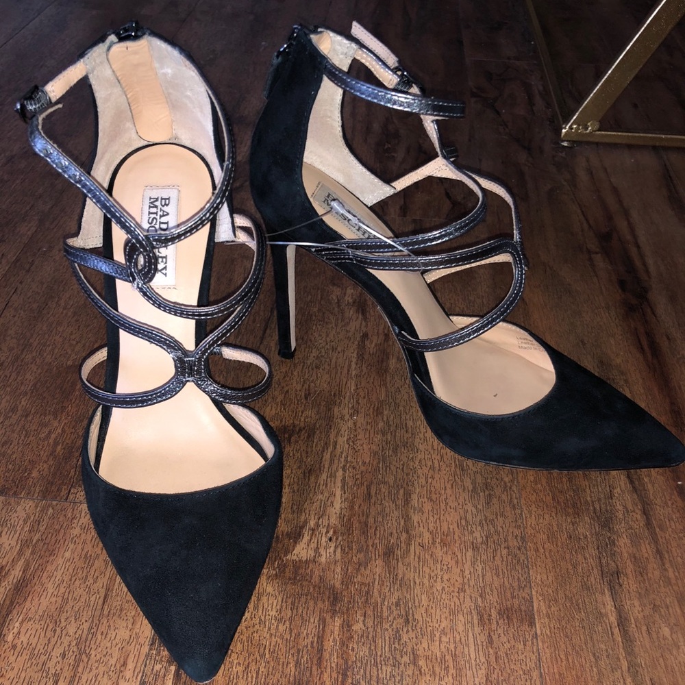 Badgley Mishka strappy pumps